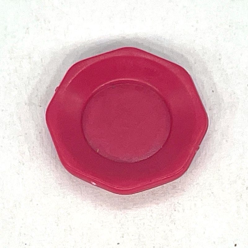 playmobil petite assiette hexagonale fushia