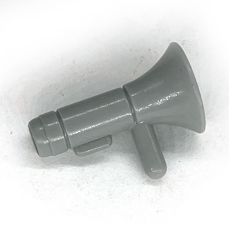 Playmobil haut parleur megaphone gris