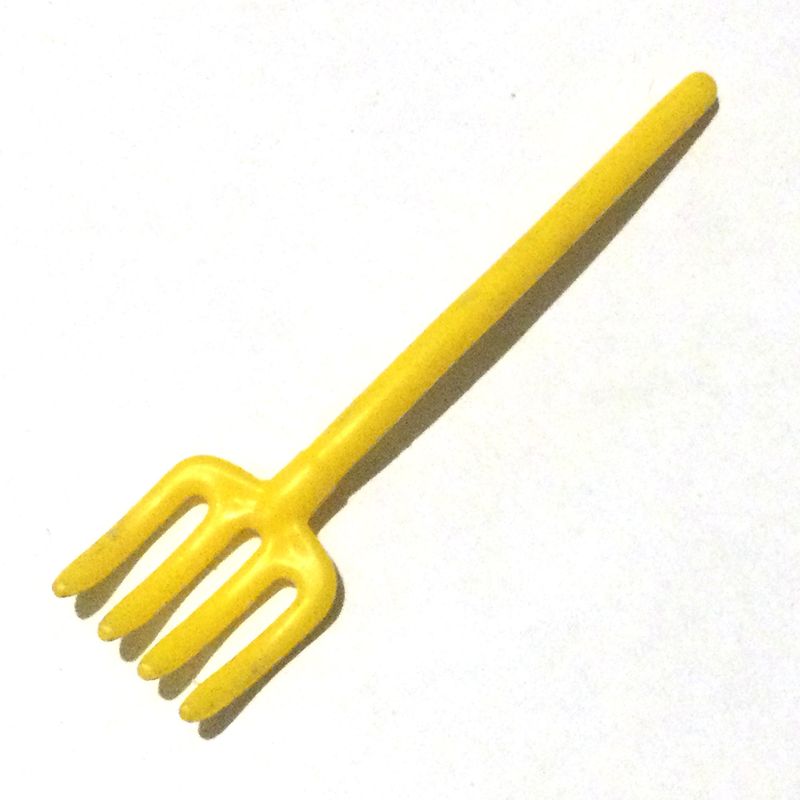 playmobil fourche jaune vintage