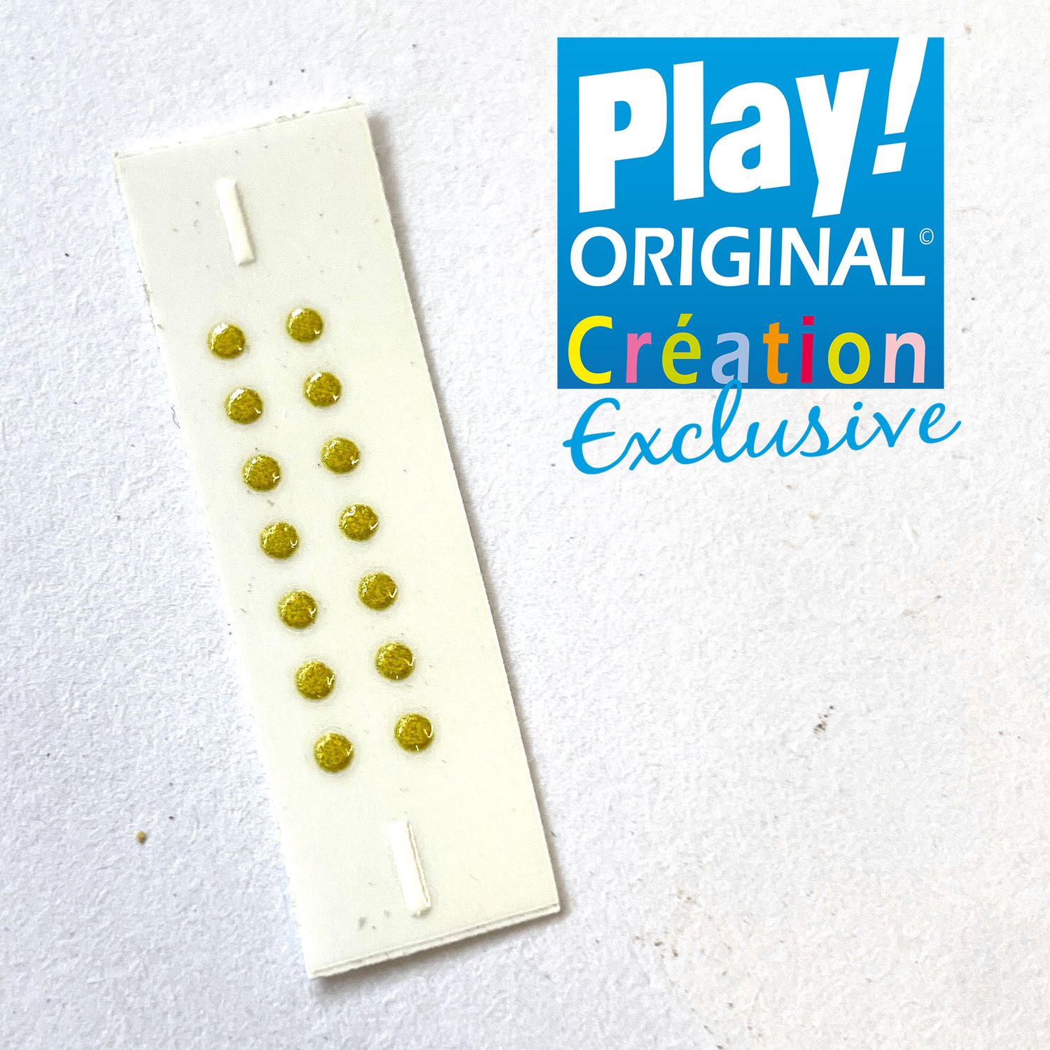 Playmobil décalcomanie bouton double or 2 Playmobil décalcomanie bouton double or 2