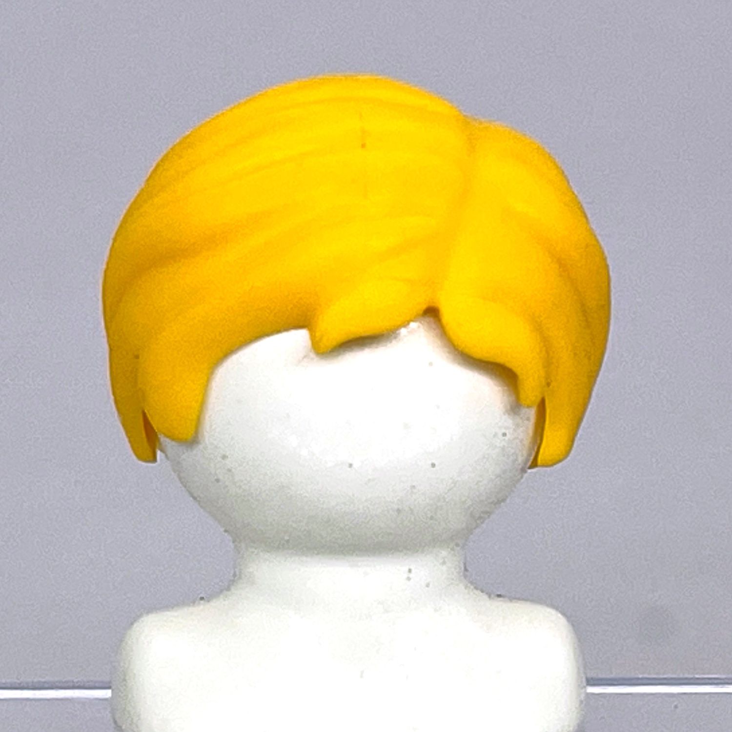 Playmobil cheveux chignon torsade blond