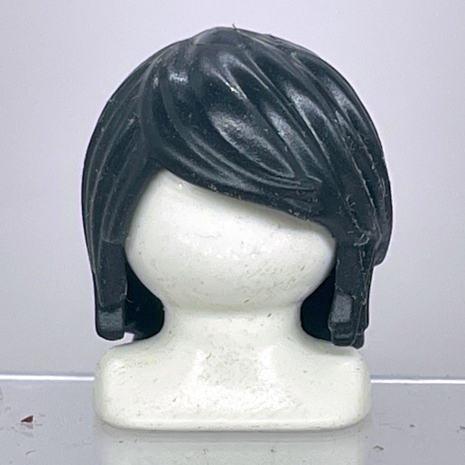 Playmobil cheveux mi-long noir