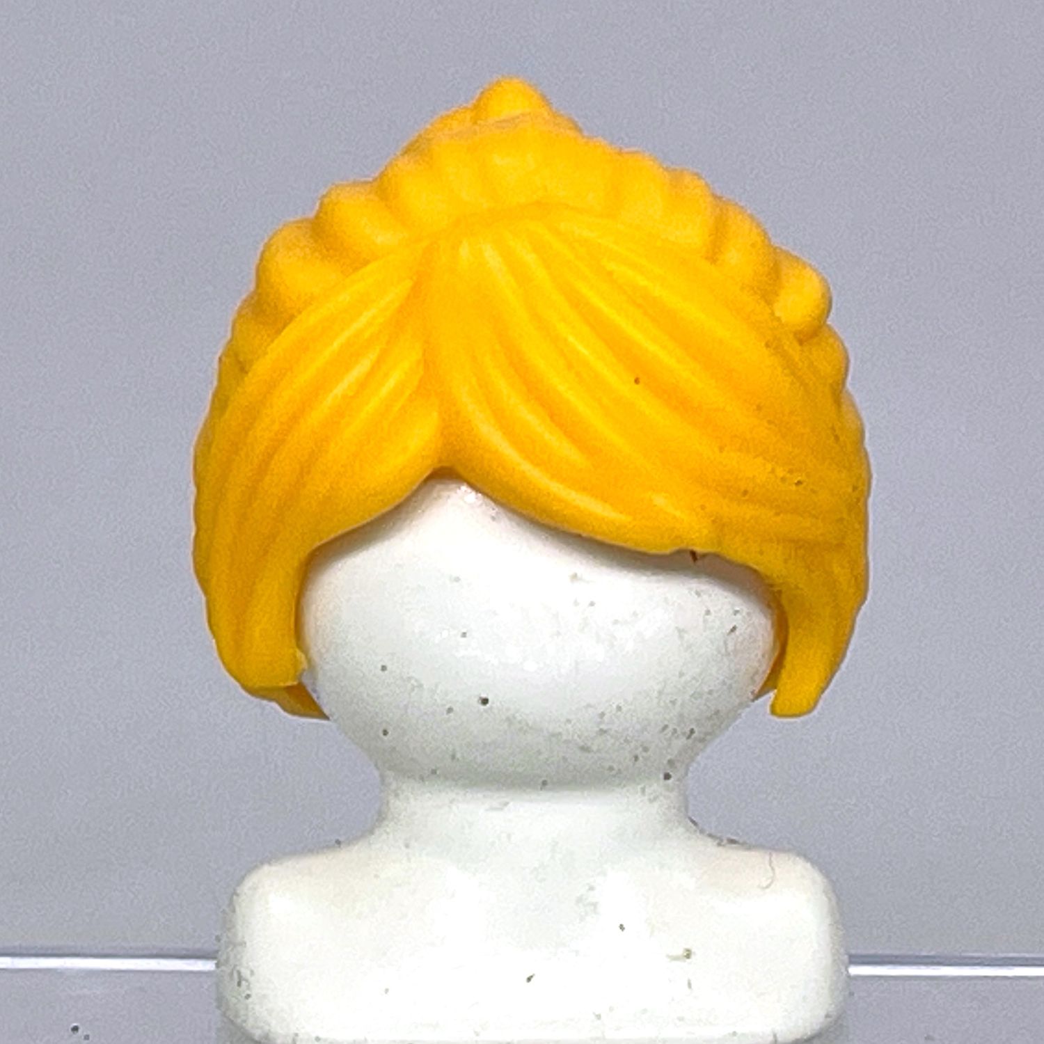 Playmobil cheveux petit chignon blond