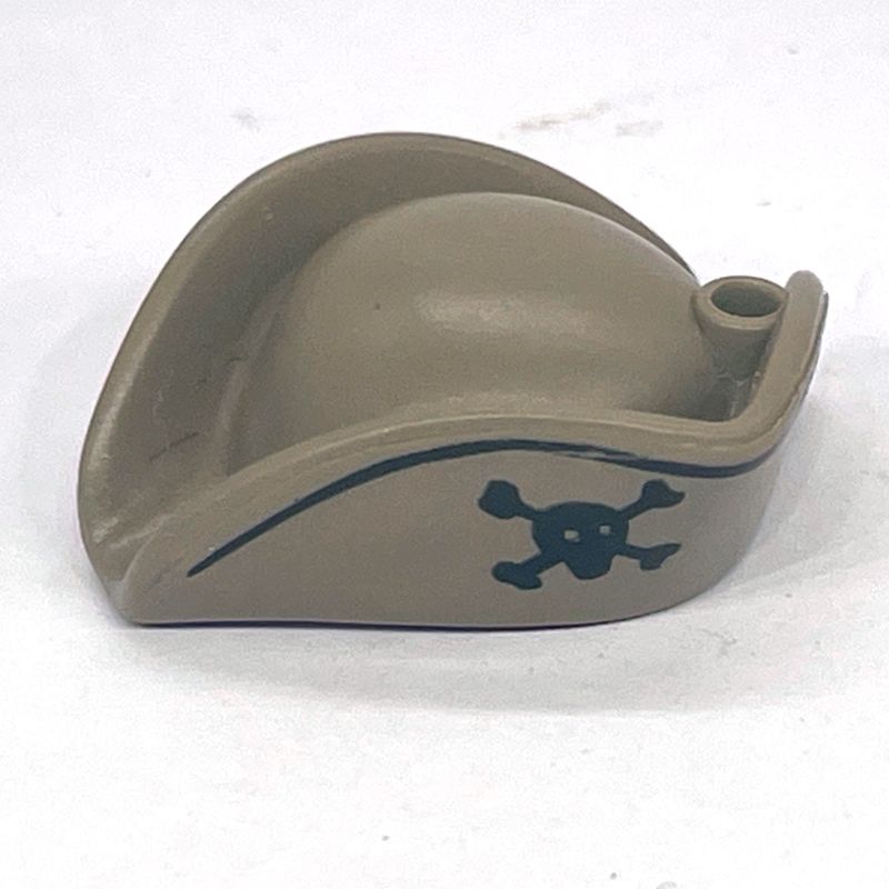 Playmobil chapeau pirate gris