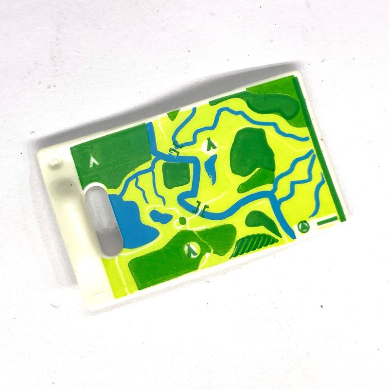 Playmobil carte orientation verte