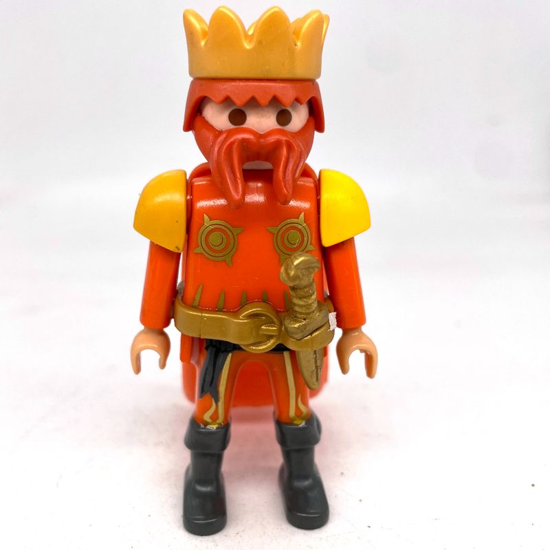 Playmobil roi orange