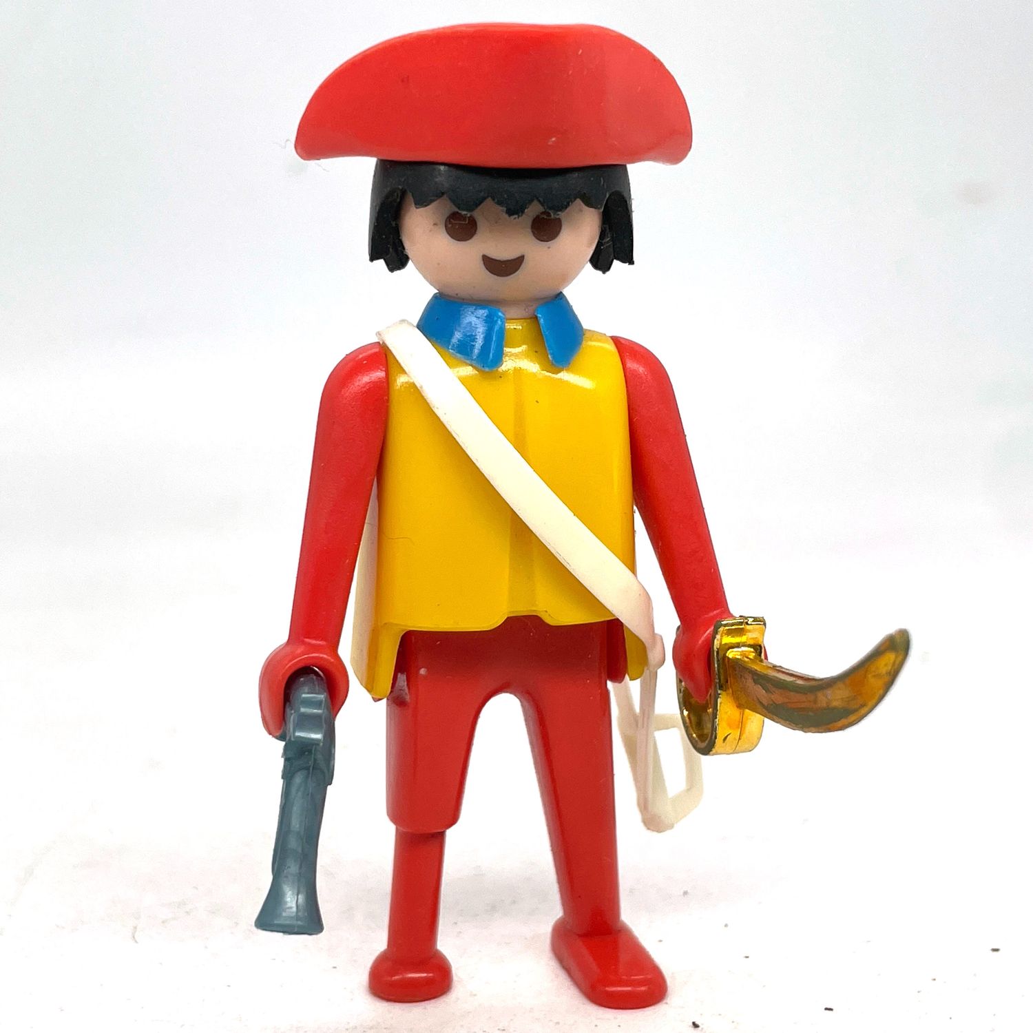 Playmobil pirate vintage rouge jaune