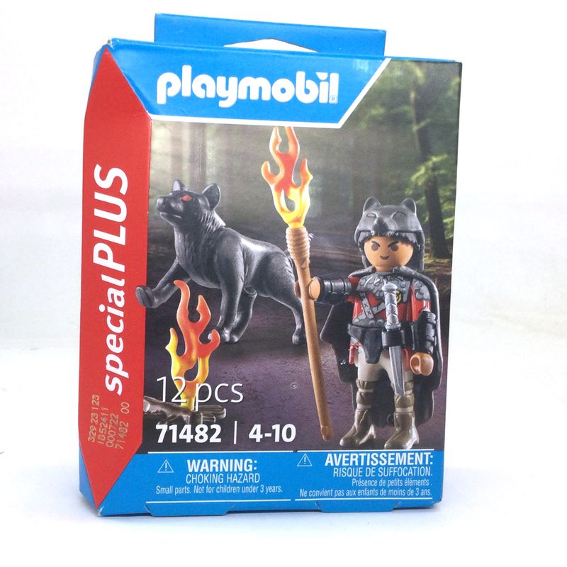 Playmobil 71482 guerrier au loup