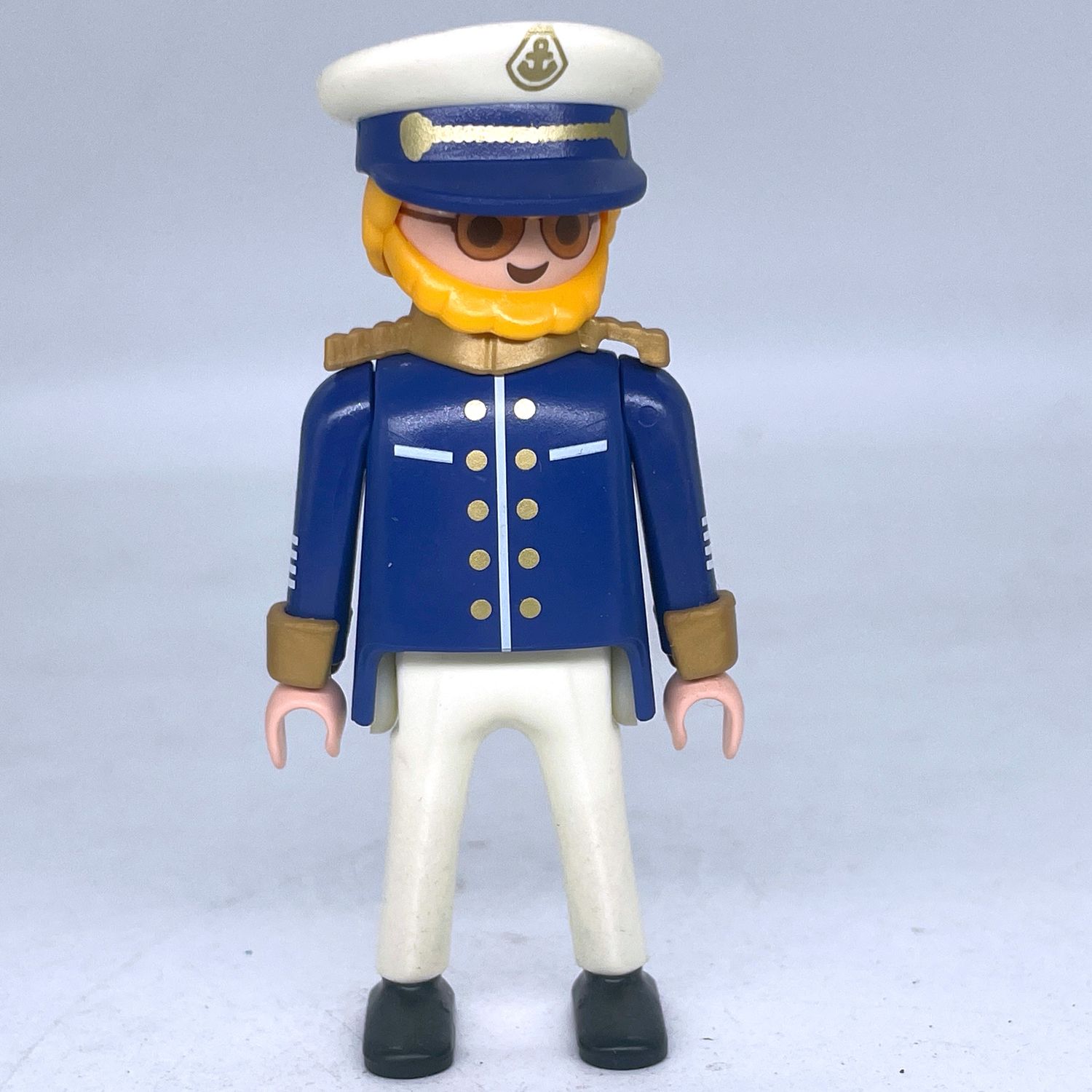 playmobil capitaine de bateau