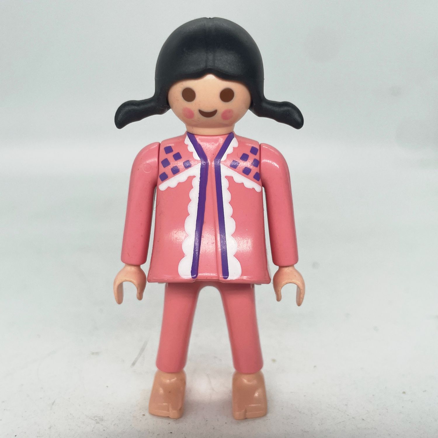 playmobil femme pyjama rose