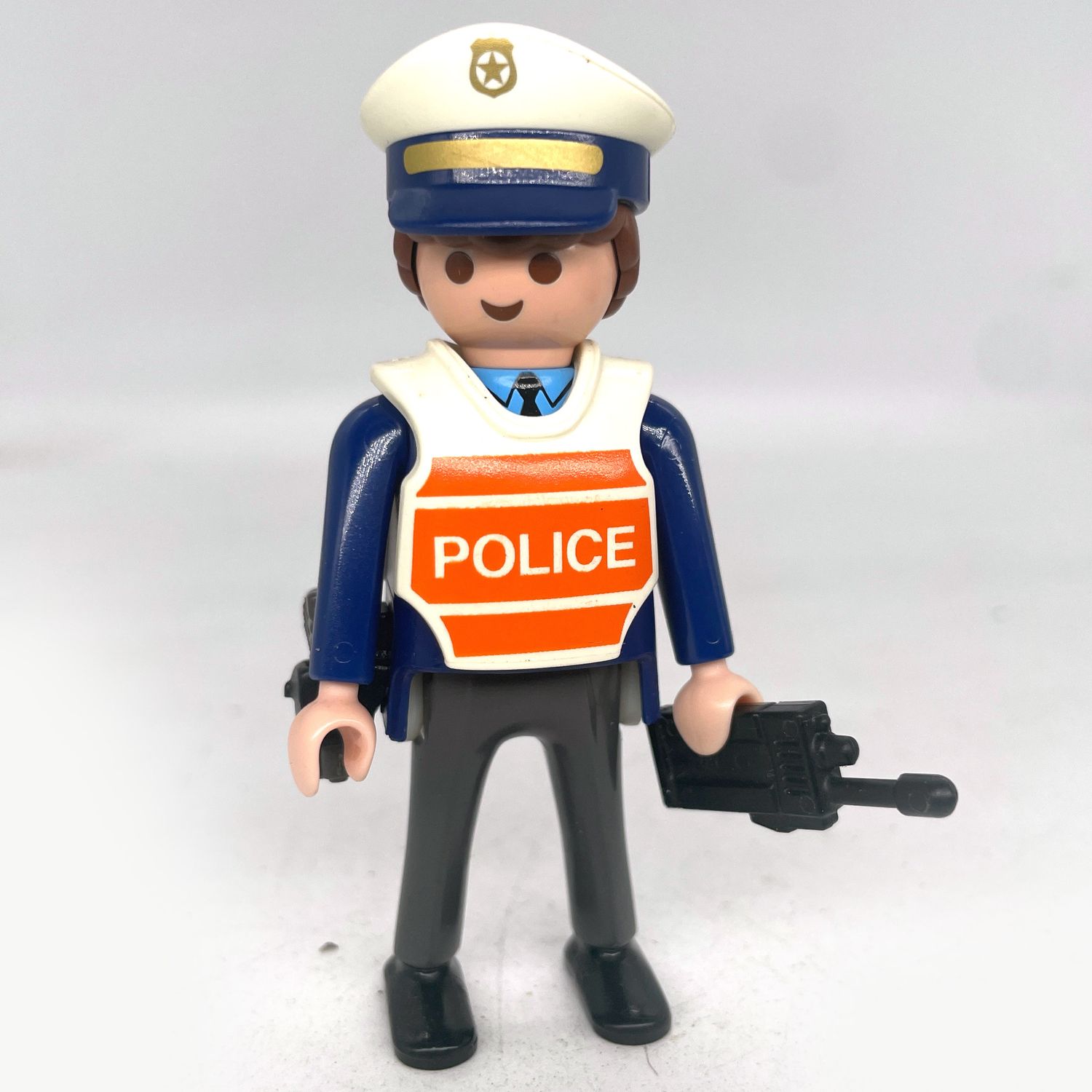 Playmobil policier bleu