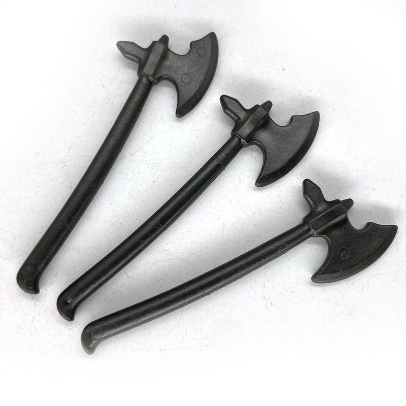 Playmobil 3 grandes haches anthracite
