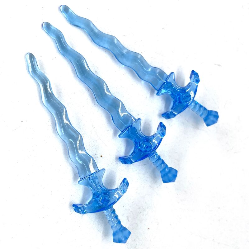 Playmobil 3 épées crystal bleu
