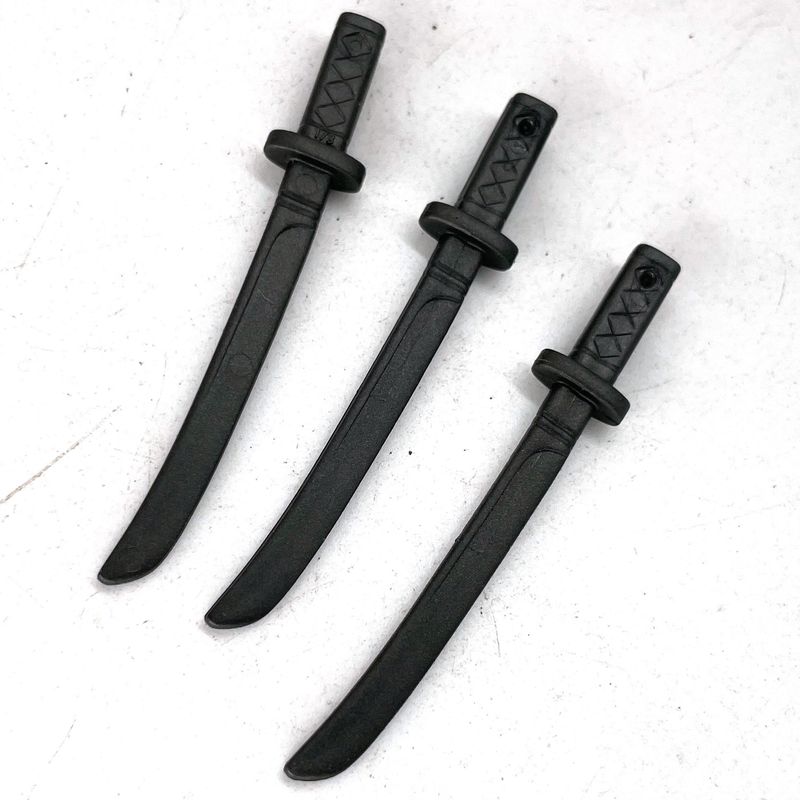 Playmobil 3 sabres japonais anthracite