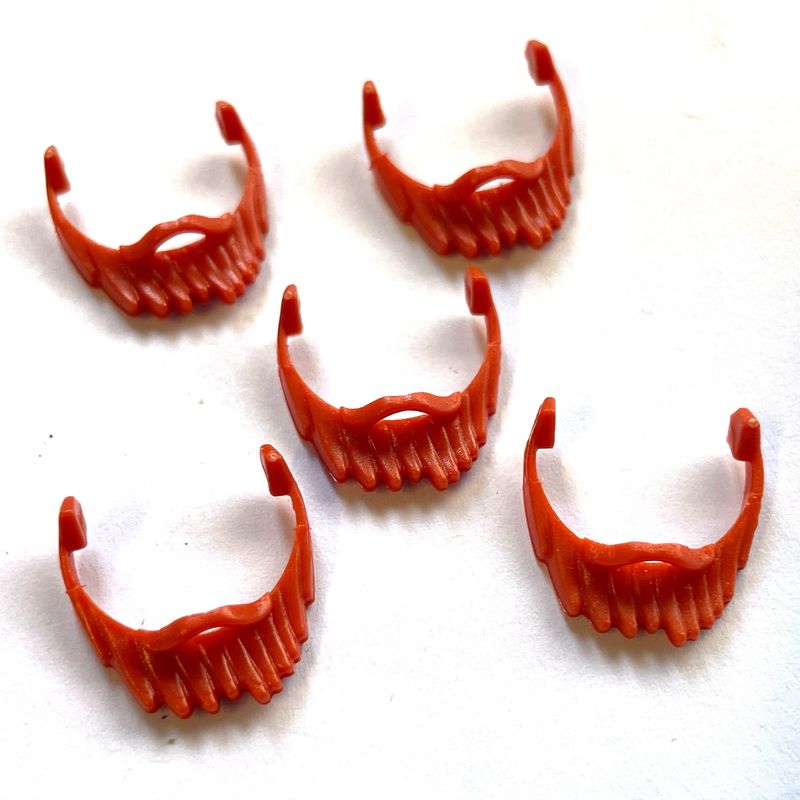 Playmobil 5 barbes pointues roux