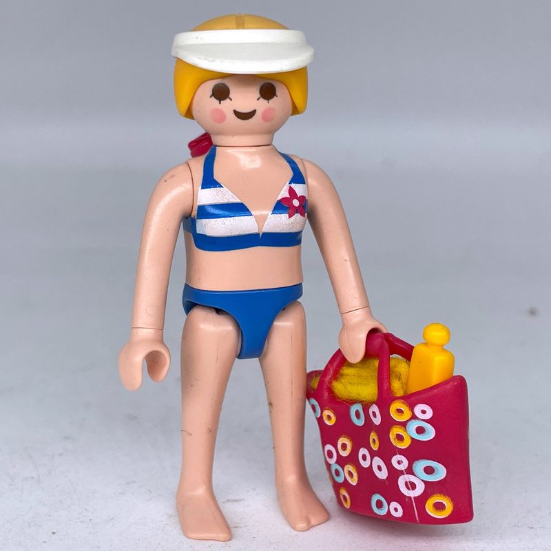 playmobil baigneuse plage 3