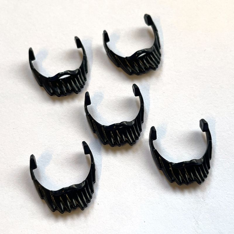 Playmobil 5 barbes pointues noires