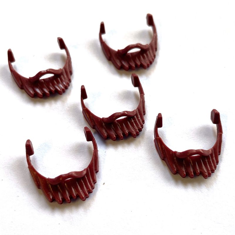 Playmobil 5 barbes pointues auburn