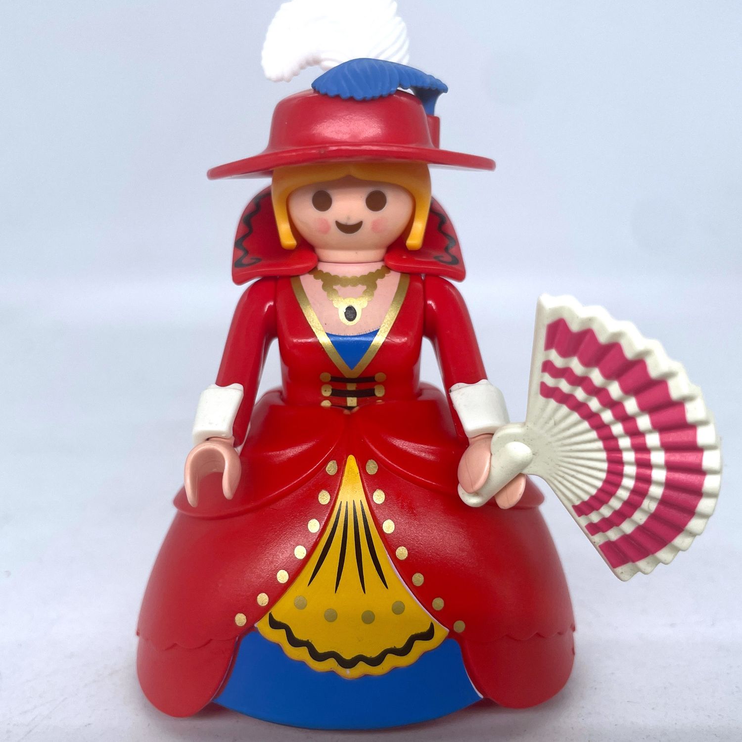 playmobil belle dame courstisane rouge