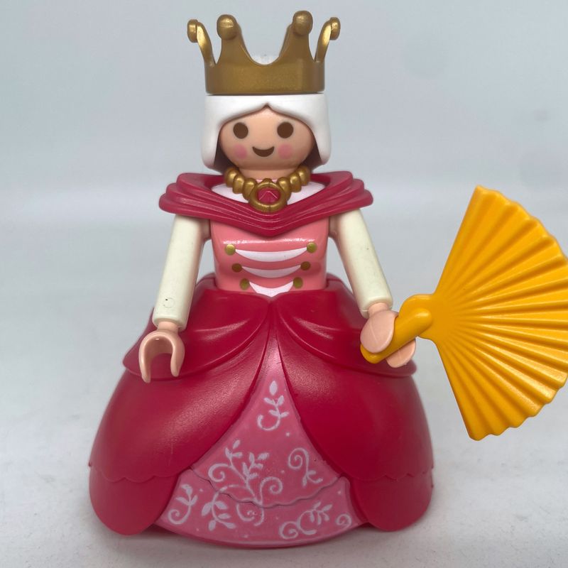 playmobil belle princesse robe rose