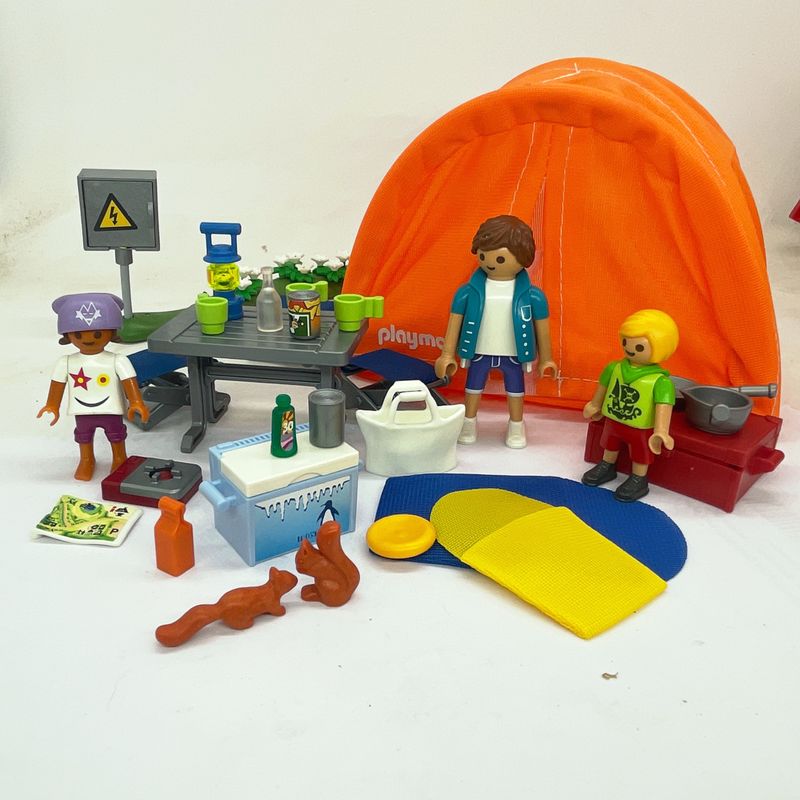 playmobil campement camping 7