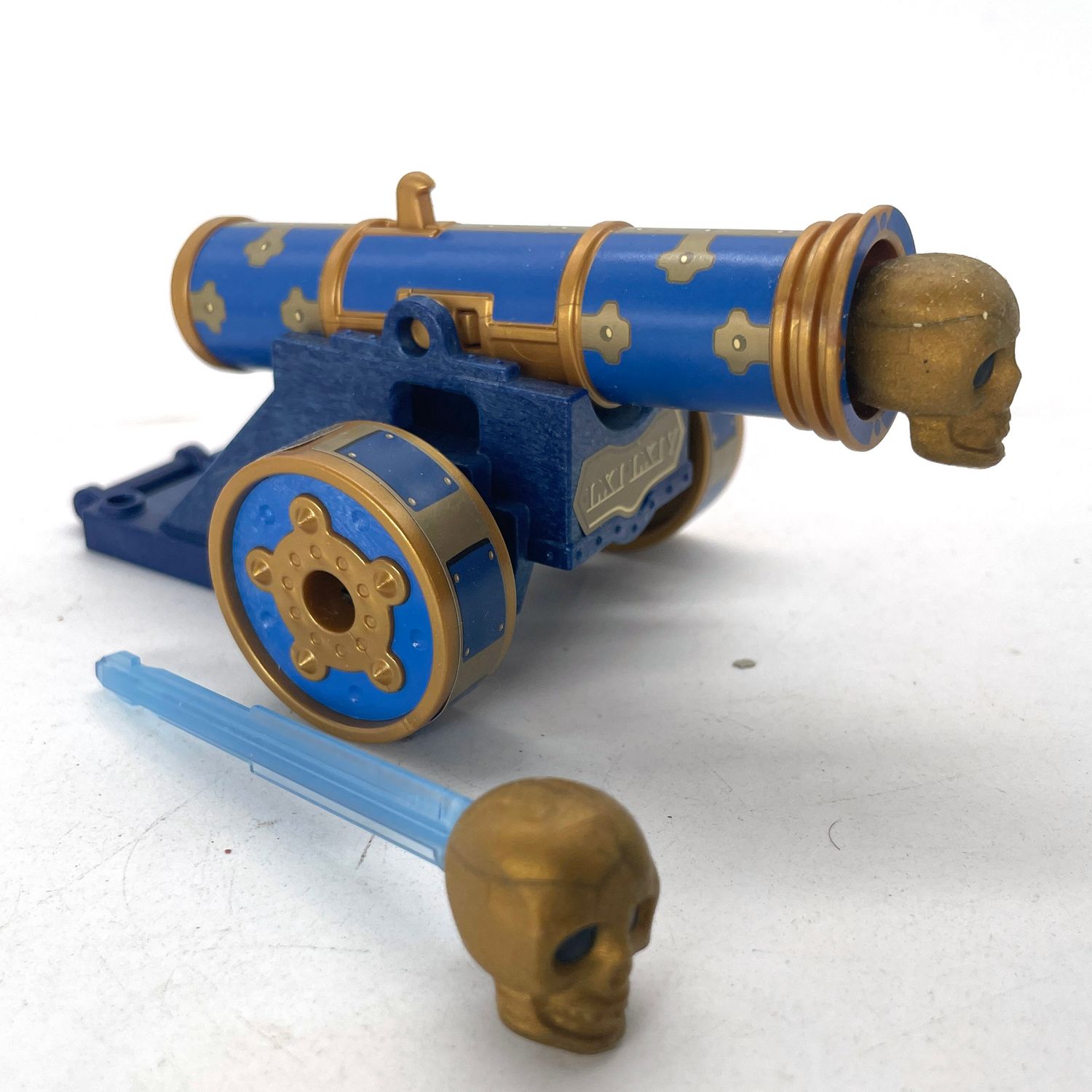 playmobil canon pirate bleu