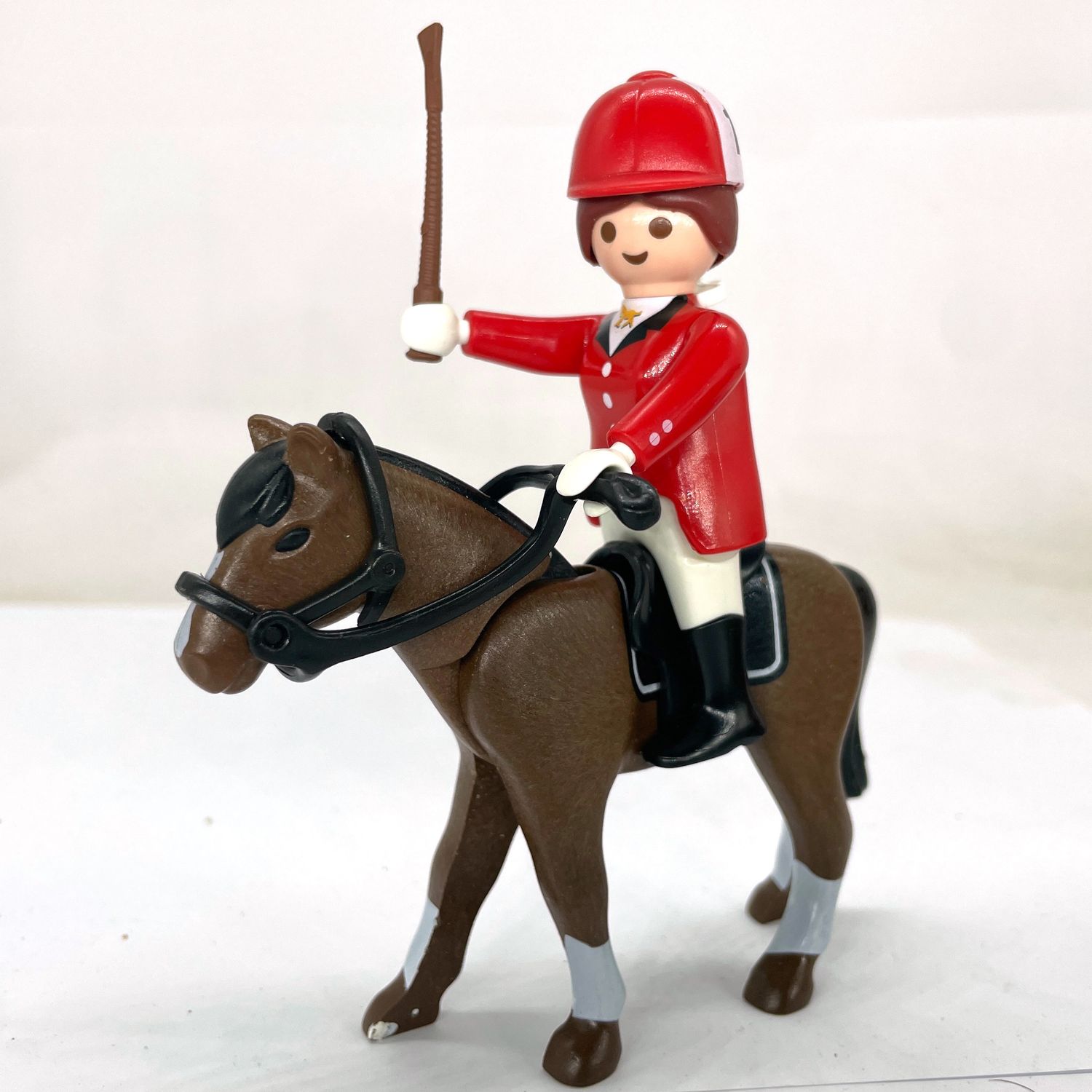 Playmobil cavalière concours équitation
