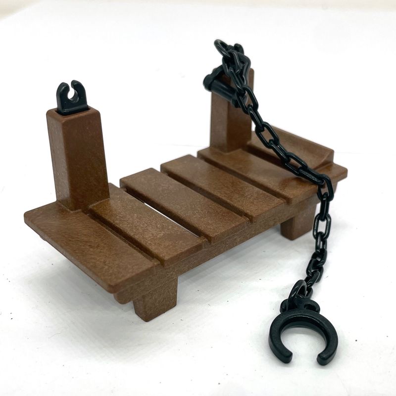 Playmobil banc pour prisonnier