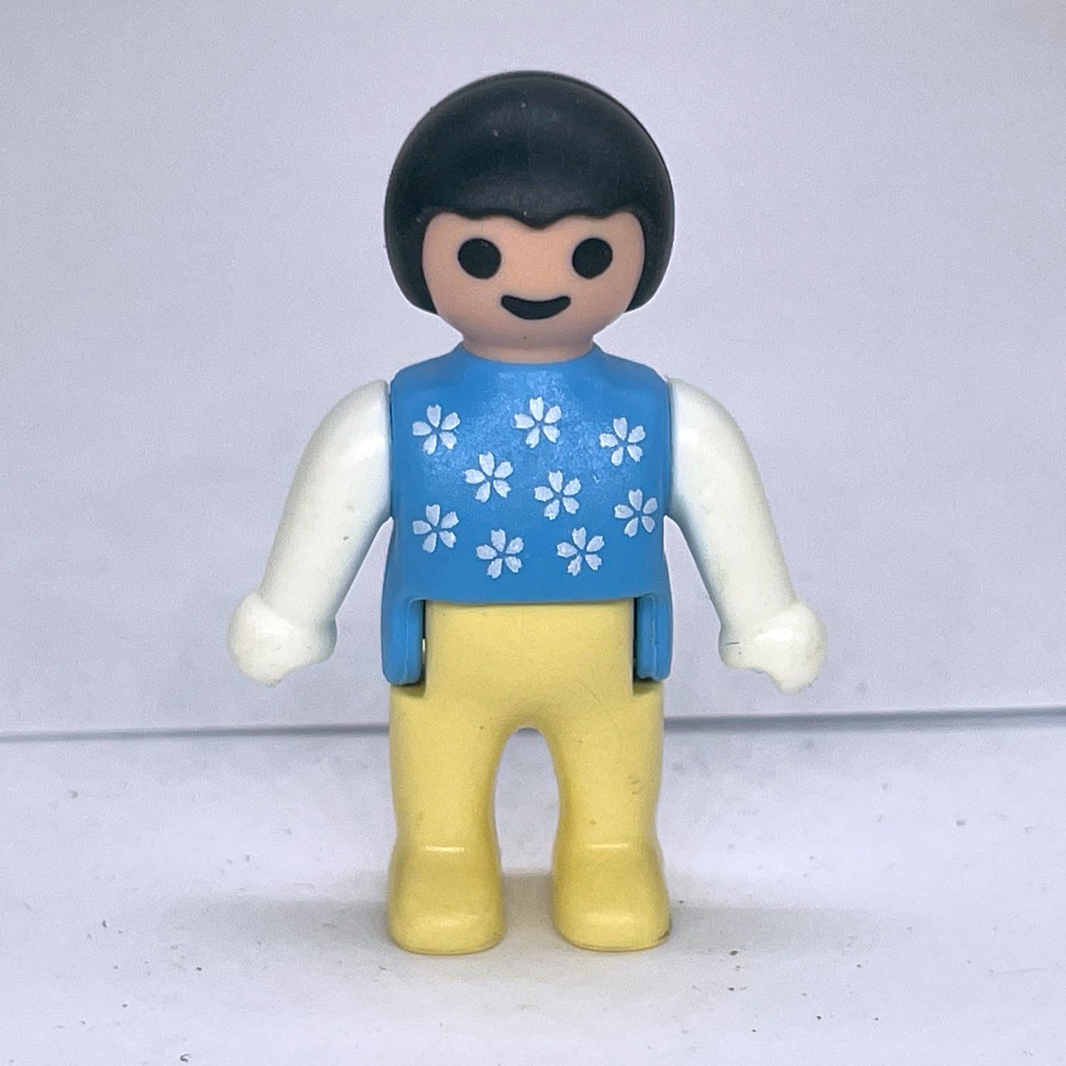 Playmobil bébé bleu fleuri 2