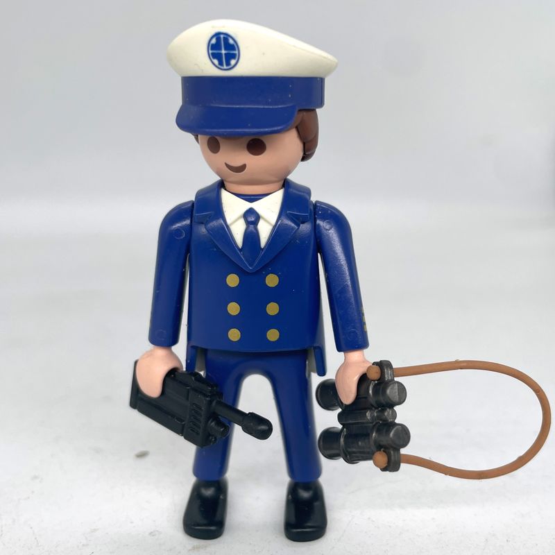 playmobil capitaine de bateau