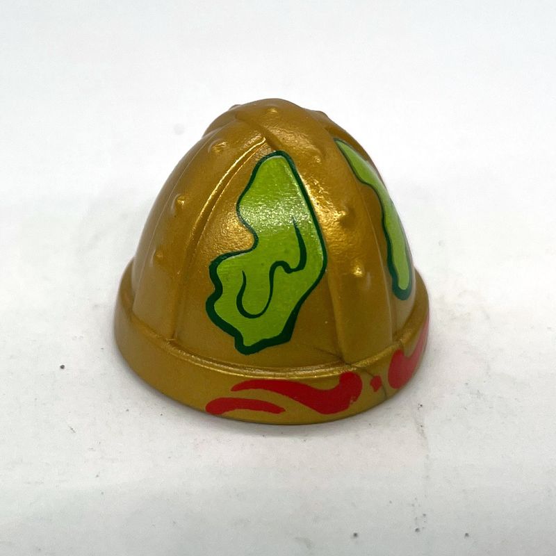 Playmobil casque gluant or