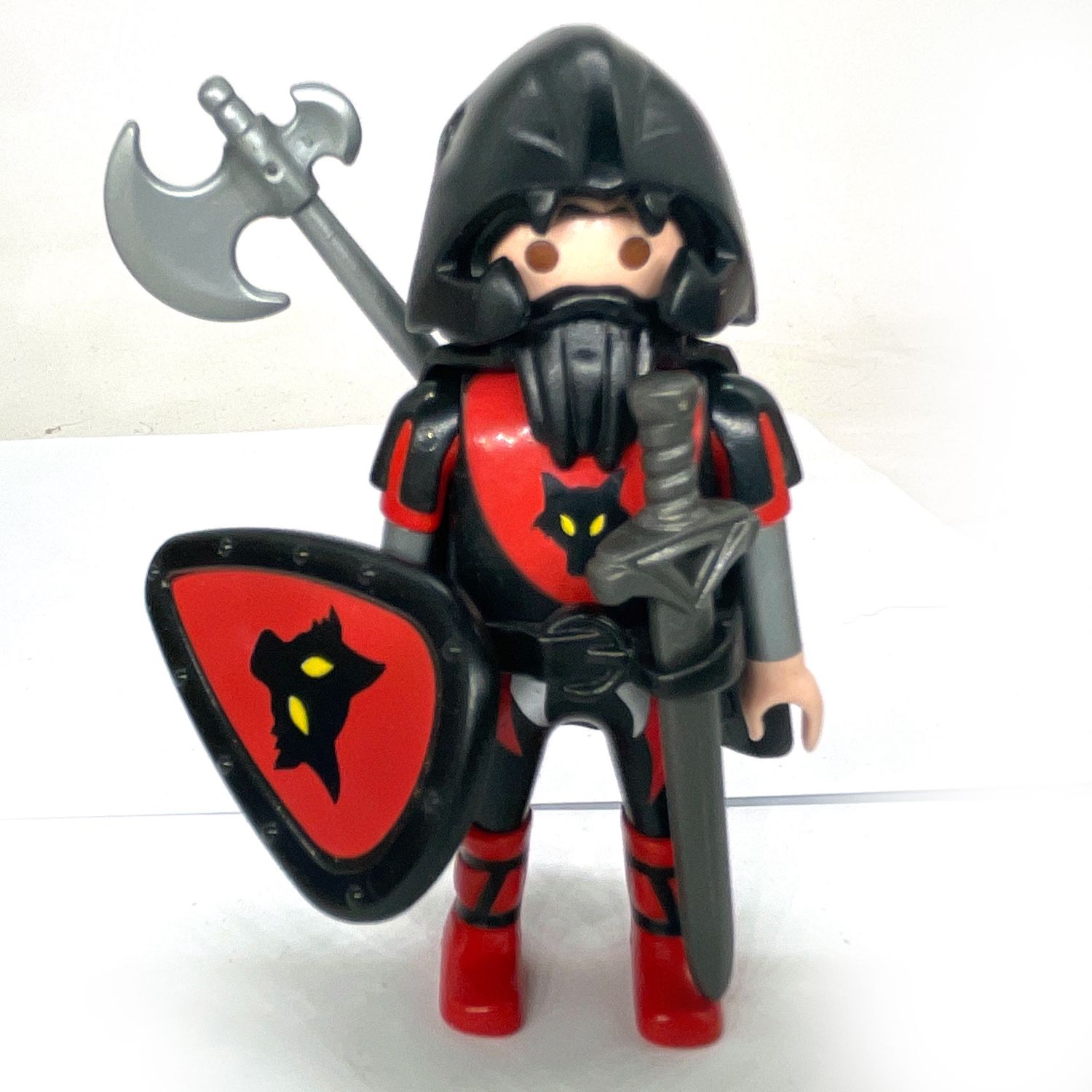 Playmobil chevalier au loup