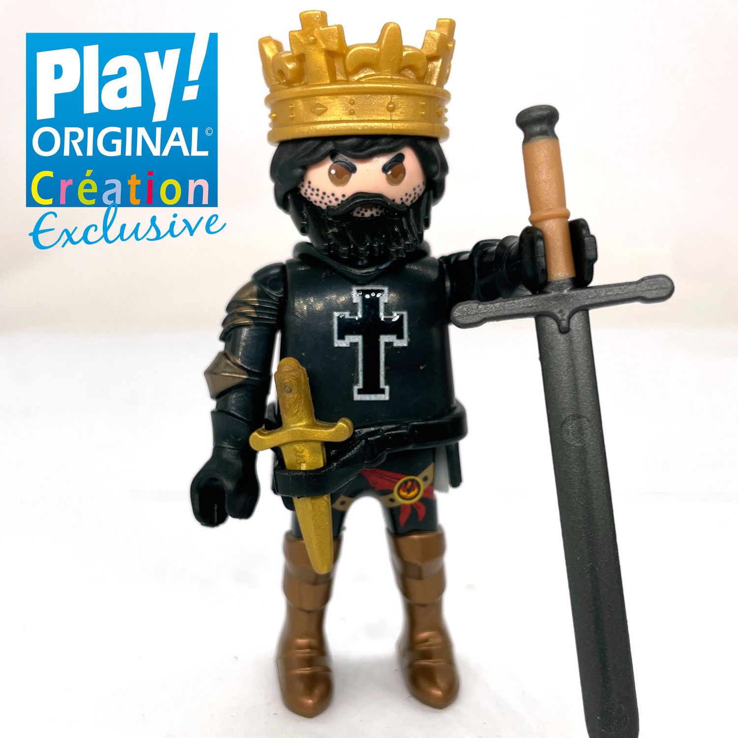 Playmobil chevalier templier dark