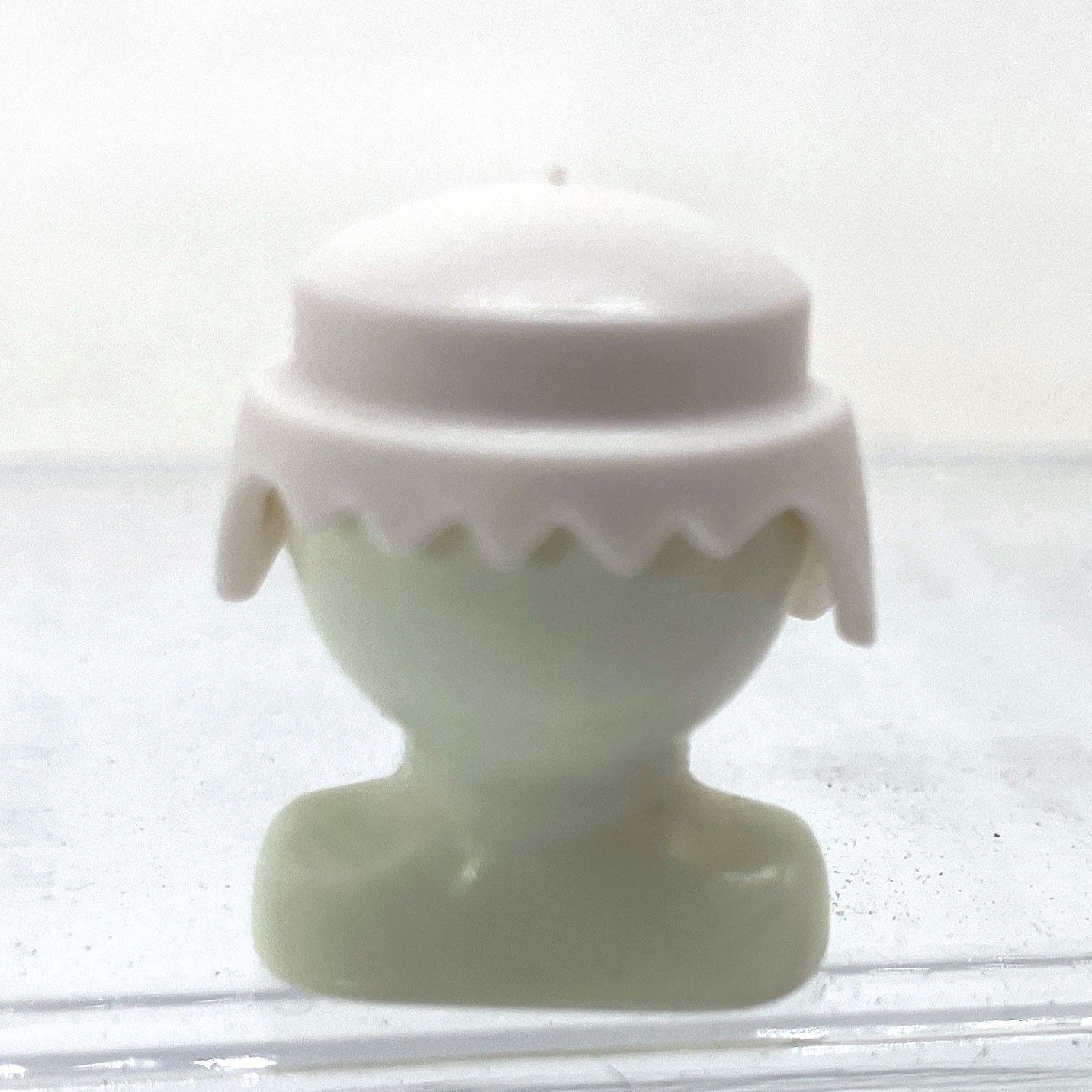 Playmobil cheveux classique blanc
