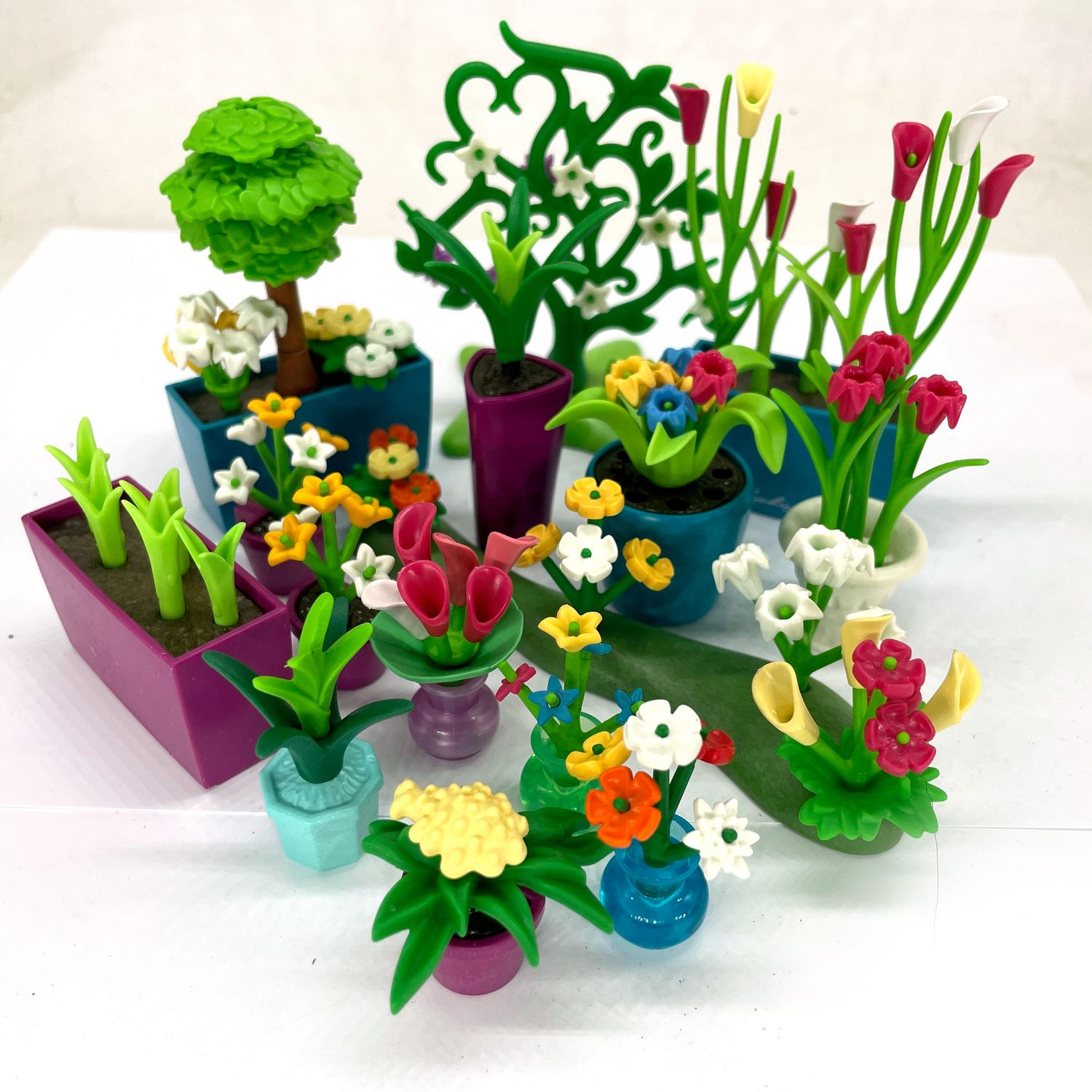 Playmobil ensemble de fleurs
