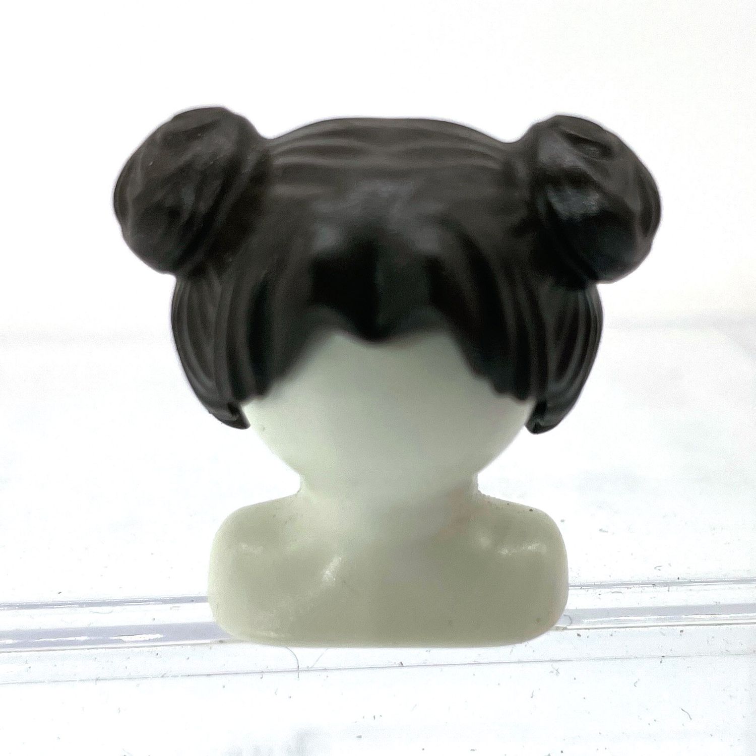 Playmobil cheveux double chignon