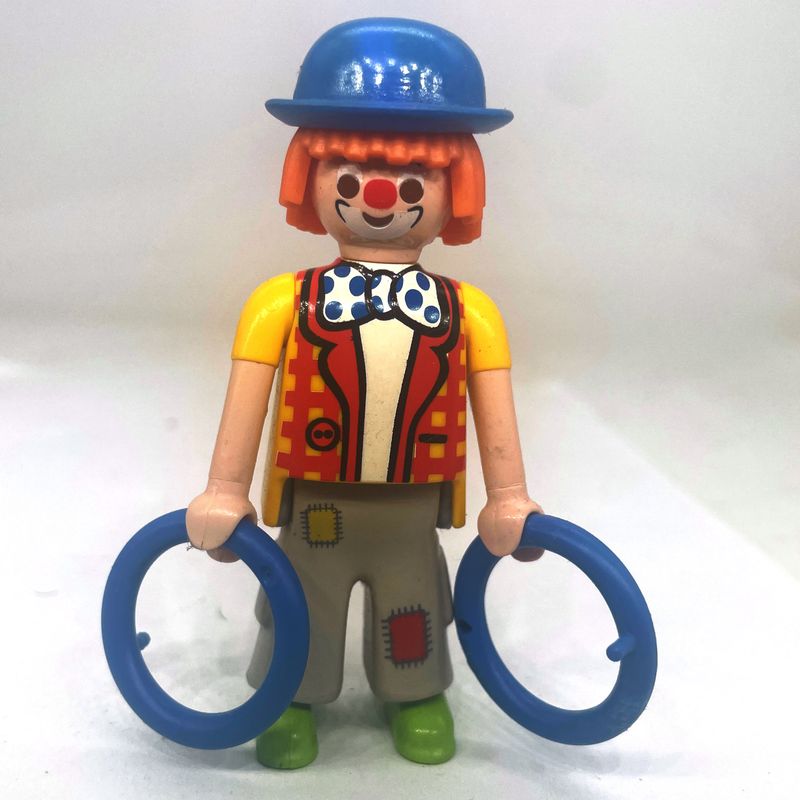 playmobil clown aux anneaux