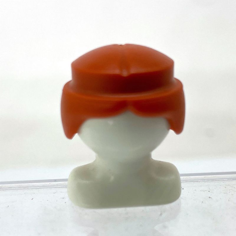 Playmobil cheveux catogan roux
