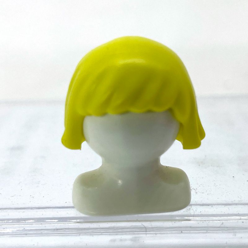 Playmobil cheveux jaune fluo