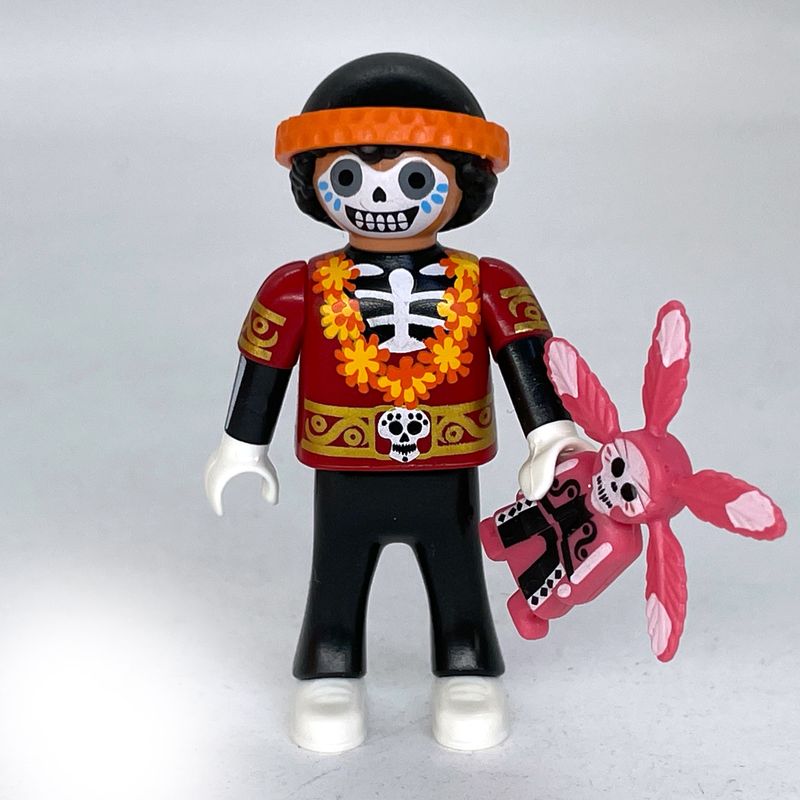 Playmobil enfant mexicain fête des morts