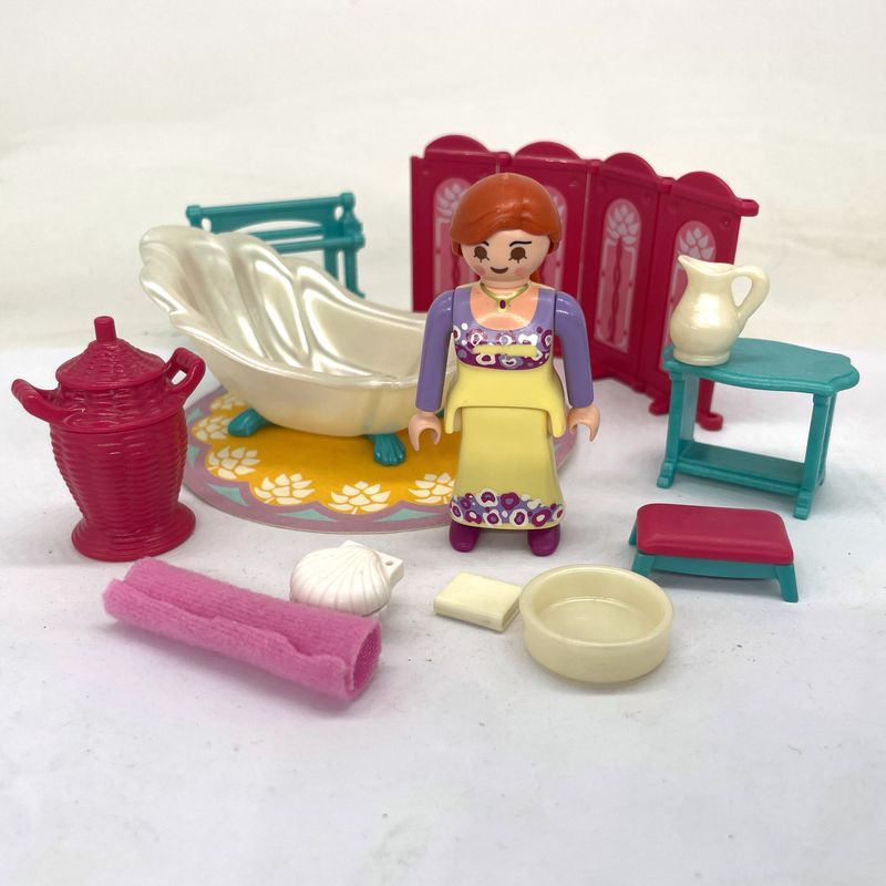 playmobil salle de bain princière