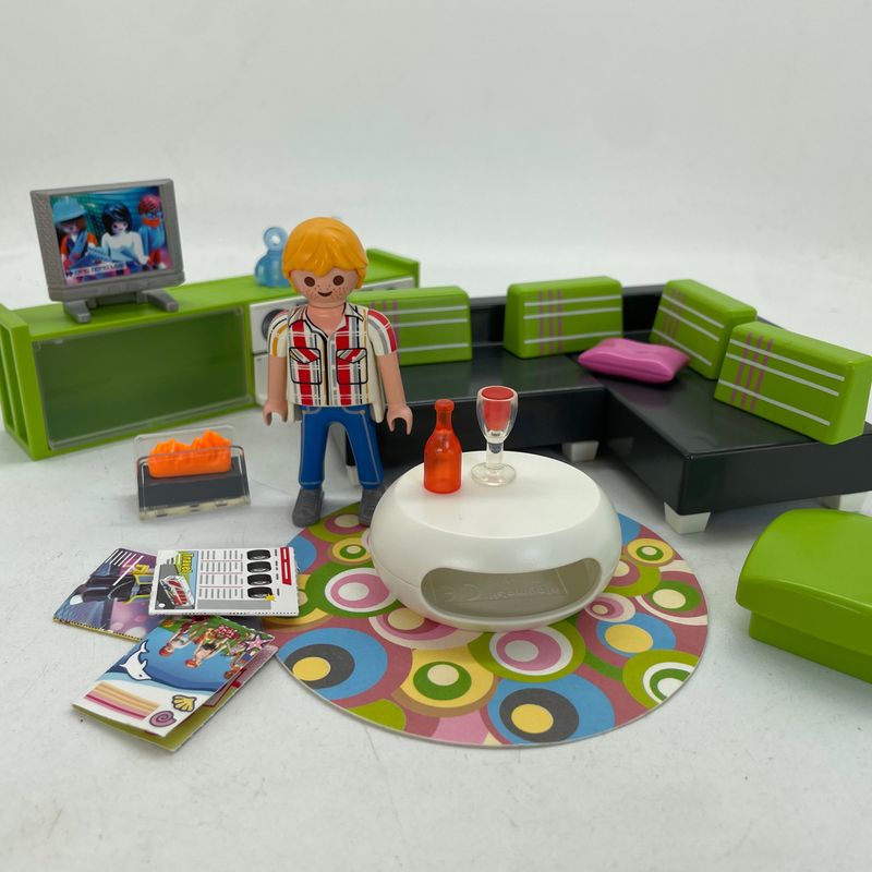 Playmobil salon moderne