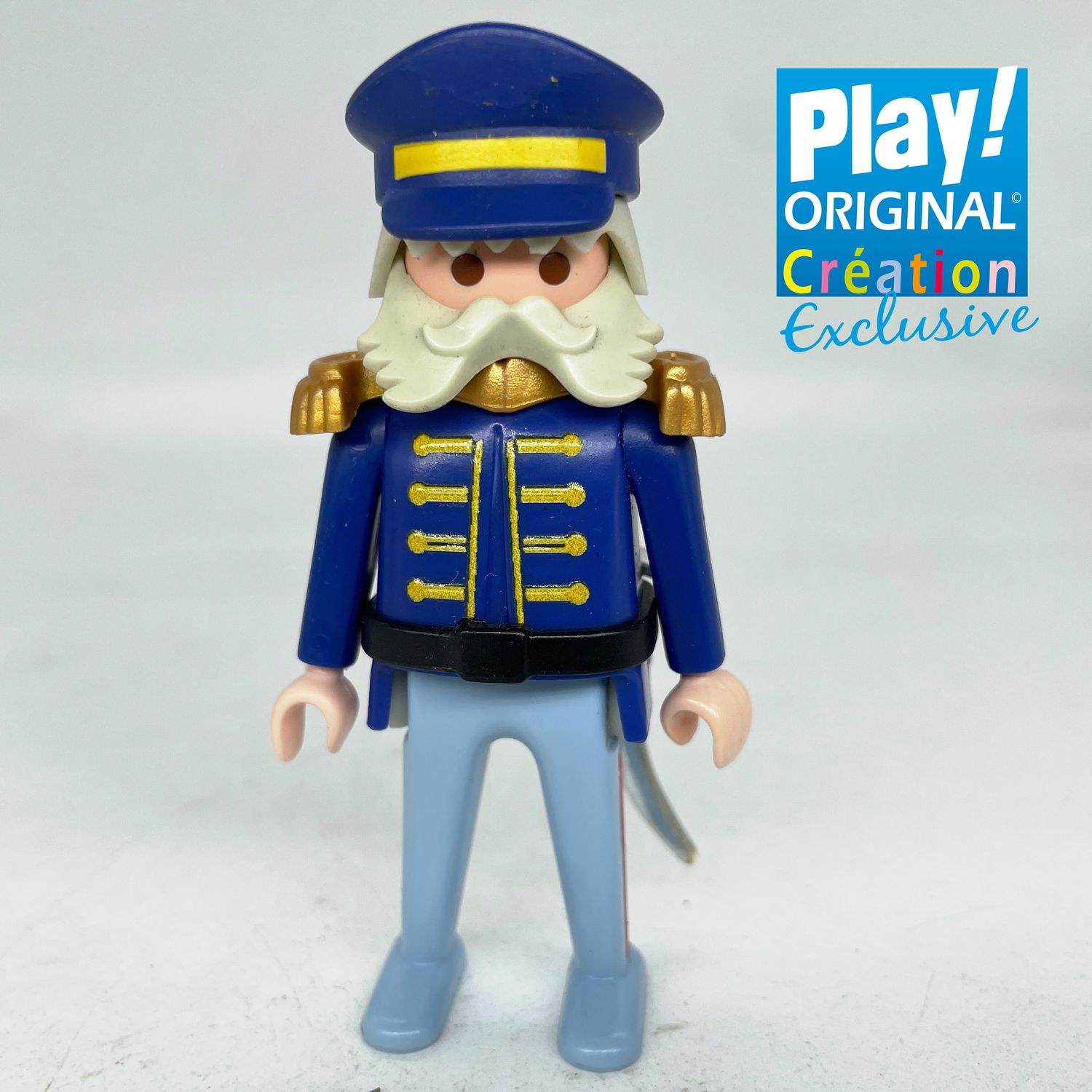 playmobil homme 1900 officier custom