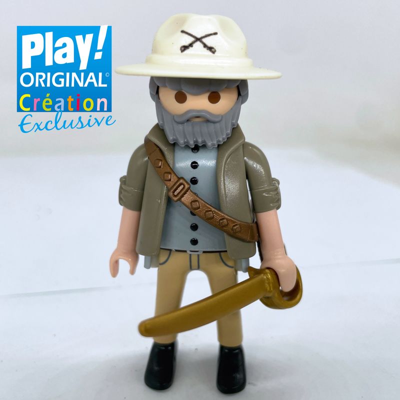 playmobil sudiste capitaine custom