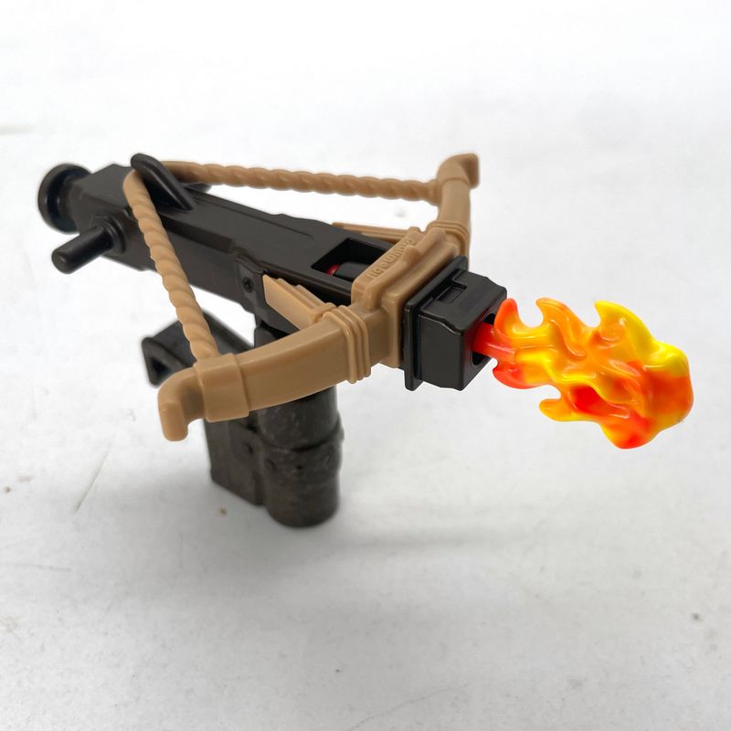 playmobil arbalète en feu