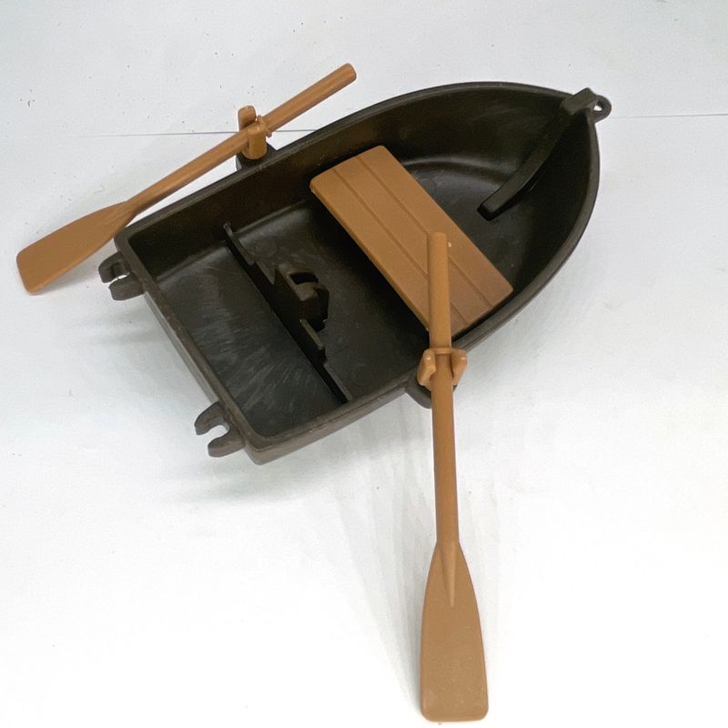 Playmobil barque marron courte