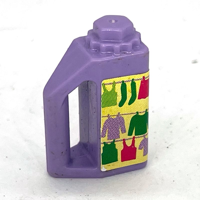 playmobil bidon lessive mauve