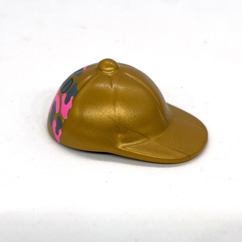 Playmobil casquette or gluant