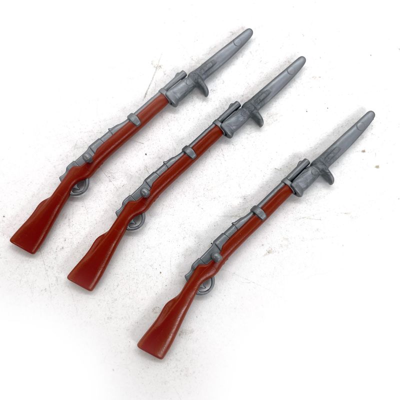 playmobil 3 fusils anglais