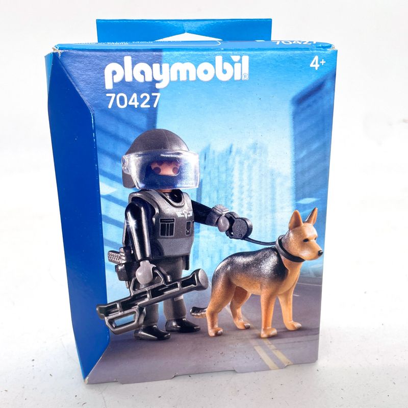 playmobil 70427 policier intervention